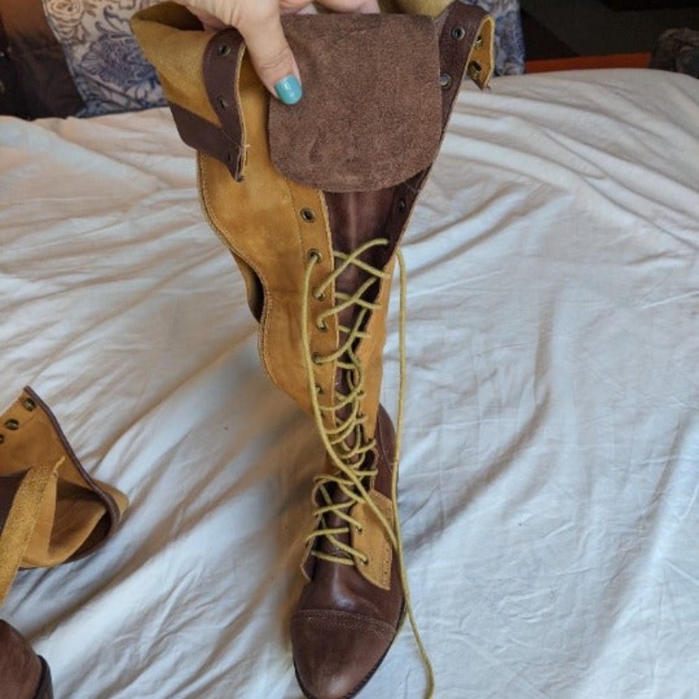 FP x Jeffrey Campbell Joe Two Tone Boot - Picture 8 of 12